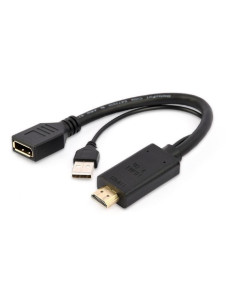 ADAPTOR video GEMBIRD, HDMI (T) la DisplayPort (M), rezolutie