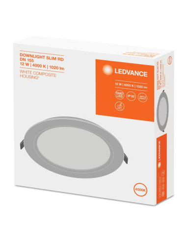 Downlight, LED, 12 W, 240 VAC, Cool Whit, "000004058075079052"