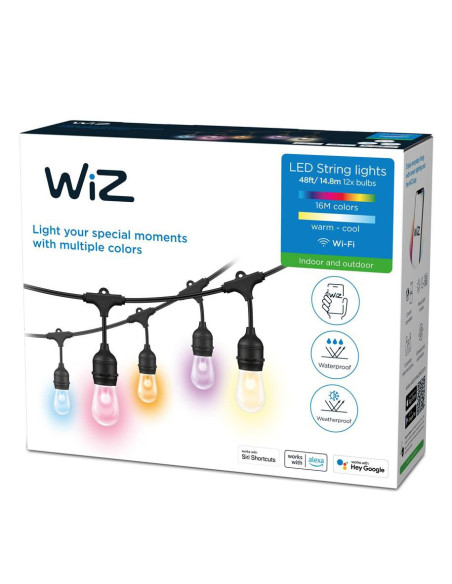 WiZ 14.8M STRING LIGHTS EU TYPE C IP65, "000008719514554450"