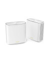 AS ZENWIFI AX5400 XD6 WHITE 2PK, "XD6 (W-2-PK)" (include TV