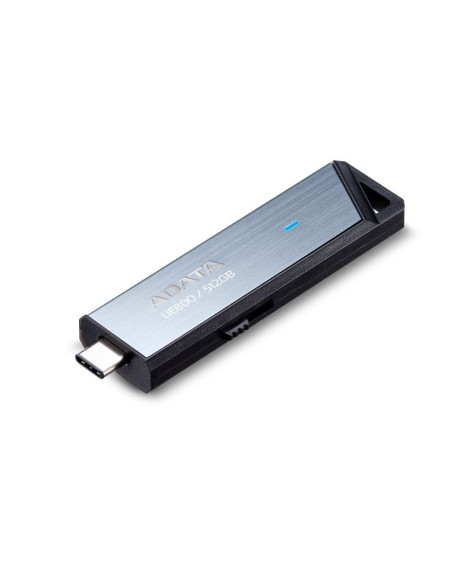 AELI-UE800-512G-CSG,MEMORIE USB Type-C 3.2 ADATA 512 GB, retractabila, carcasa aluminiu, argintiu "AELI-UE800-512G-CSG" (include