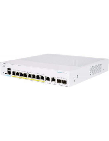 CBS350 Managed 8-port GE, Full PoE, 2x1G Combo
