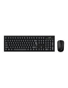 KIT wireless GENIUS, tastatura wireless 104 taste (slim) +