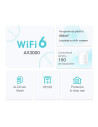 MESH TP-LINK, wireless, router AX3000, pt interior, 3000 Mbps