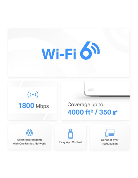 MESH MERCUSYS, wireless, router AX1800, pt interior, 1800 Mbps