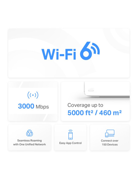 MESH MERCUSYS, wireless, router AX3000, pt interior, 3000 Mbps