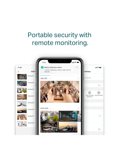 NVR TP-Link VIGI, 16 canale, capacitate max 10 TB, porturi HDMI
