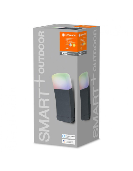 SMART OUTD WIFI CURVE WALL RGBW DG LEDV "000004058075478336"