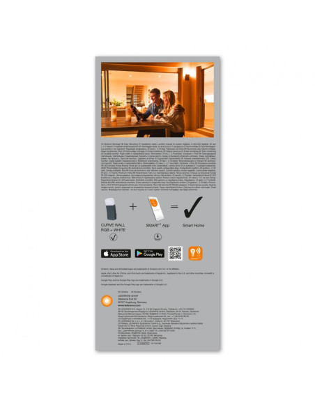 SMART OUTD WIFI CURVE WALL RGBW DG LEDV "000004058075478336"