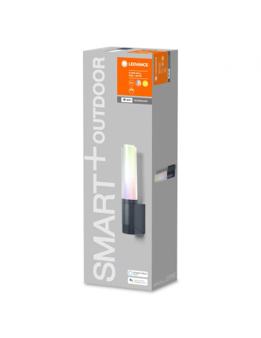 SMART OUTD WIFI FLARE WALL RGBW DG LEDV "000004058075478275"