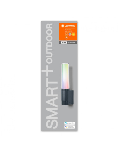 SMART OUTD WIFI FLARE WALL RGBW DG LEDV "000004058075478275"