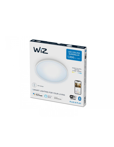 SUPER SLIM CEILING WIZ 14W WHITE 27-65K