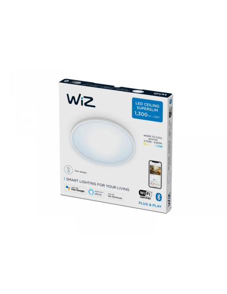 SUPER SLIM CEILING WIZ 14W WHITE 27-65K