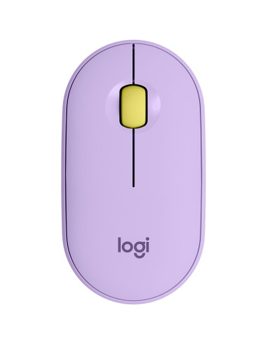 LOGITECH Pebble M350 Wireless Mouse - LAVENDER LEMONADE -