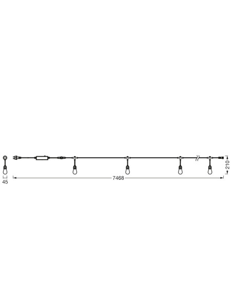 SMART OUTD WIFI STRING RGBW FS1 LEDV "000004058075763906"