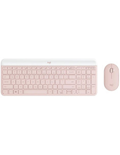 LOGITECH MK470 Slim Combo - ROSE - US INTL - 2.4GHZ - INTNL-973