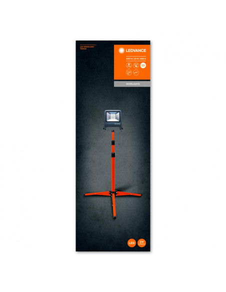 LED WORKLIGHT 1X50W 840 TRIPOD LEDV