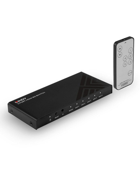 Lindy 5 Port HDMI 18G Switch "LY-38233",LY-38233 Lindy 5 Port HDMI 18G Switch "LY-38233",LY-38233