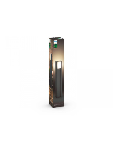 TURACO HUE POST ANTHRACITE 1X9W 230V "000008718696154489"