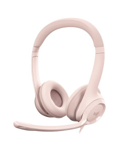 LOGITECH H390 Corded Headset - ROSE - USB "981-001281" (include
