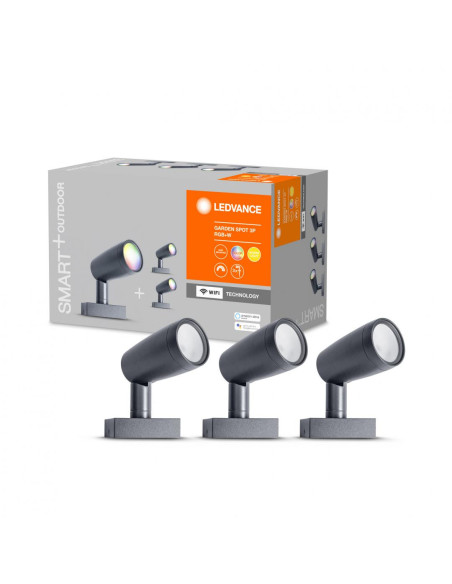 SMART WIFI GARDEN SPOT RGBW 3P DG LEDV "000004058075478497"