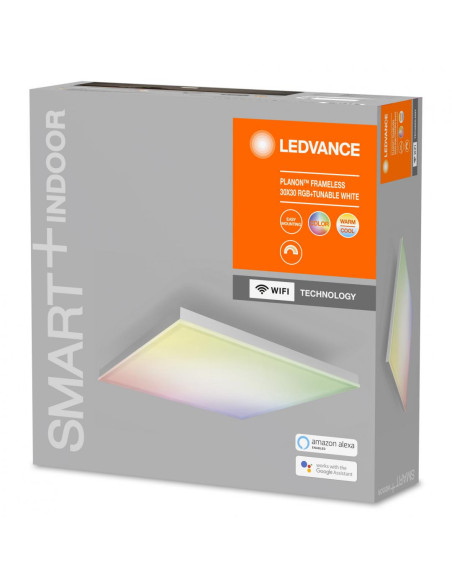 SMART WIFI PLANONFRAMELES30X30RGBTWLEDV "000004058075484351"