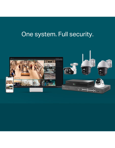 CAMERA IP TP-LINK VIGI, Wi-Fi, Pan Tilt, pt. exterior, dist. IR