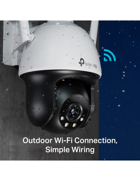 CAMERA IP TP-LINK VIGI, Wi-Fi, Pan Tilt, pt. exterior, dist. IR