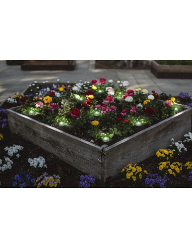 SMART WIFI GARDEN DOT RGB 18P LEDV "000004058075478558"