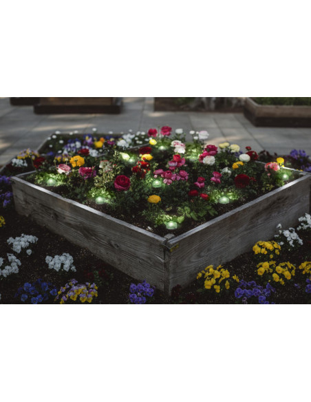 SMART WIFI GARDEN DOT RGB 18P LEDV "000004058075478558"