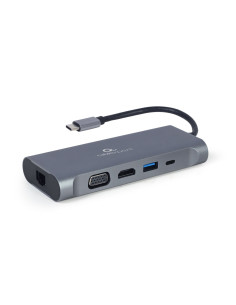 DOCKING Station Gembird universal, 7-in-1, conectare PC USB