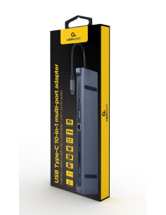 DOCKING Station Gembird universal,10-in-1, conectare PC USB 2