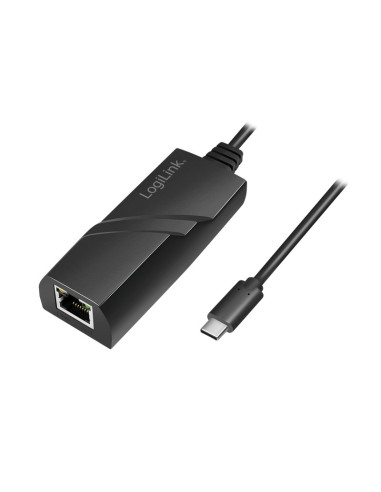 ADAPTOR RETEA LOGILINK, extern, USB 3.2 Gen1 USB-C, port RJ-45