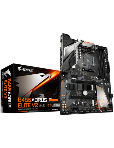 GIGABYTE Mainboard Desktop B450 AORUS ELITE V2 1.2 (Socket AM4