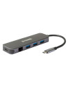 HUB extern D-LINK, porturi 3 x SuperSpeed USB 3.0, 1 x USB-C