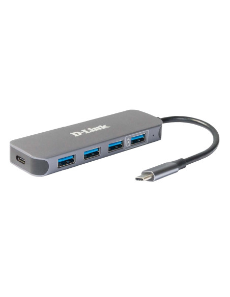 HUB extern D-LINK, porturi 3 x SuperSpeed USB 3.0, 1 x with