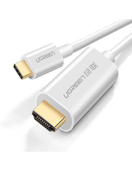 CABLU video Ugreen, "MM121" USB Type-C (T) la HDMI (T)