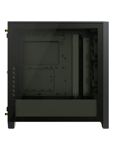CARCASA Corsair iCUE 4000D RGB AIRFLOW Mid-Tower Case, Black -
