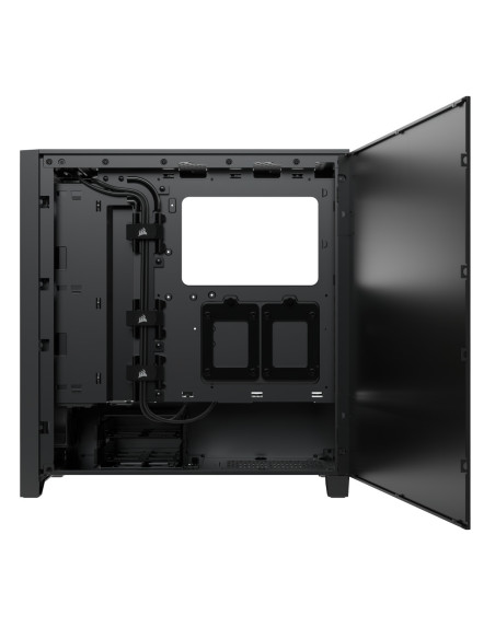 CARCASA Corsair iCUE 4000D RGB AIRFLOW Mid-Tower Case, Black -
