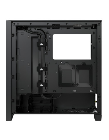 CARCASA Corsair iCUE 4000D RGB AIRFLOW Mid-Tower Case, Black -