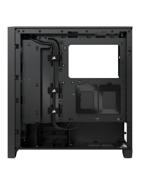 CARCASA Corsair iCUE 4000D RGB AIRFLOW Mid-Tower Case, Black -