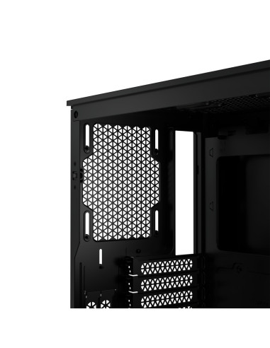 CARCASA Corsair iCUE 4000D RGB AIRFLOW Mid-Tower Case, Black -