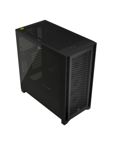 CARCASA Corsair iCUE 4000D RGB AIRFLOW Mid-Tower Case, Black -