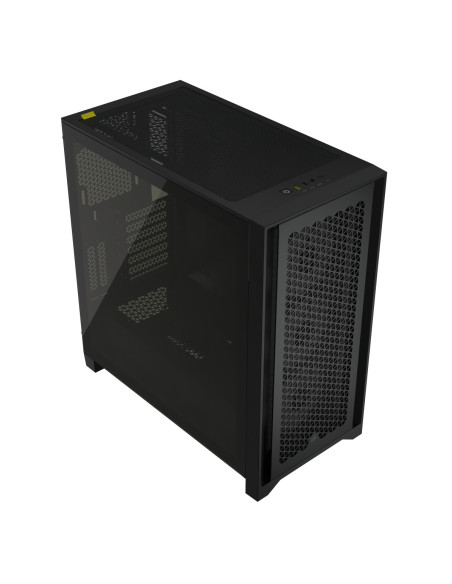 CARCASA Corsair iCUE 4000D RGB AIRFLOW Mid-Tower Case, Black -