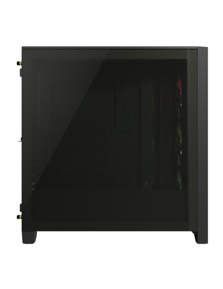 CARCASA Corsair iCUE 4000D RGB AIRFLOW Mid-Tower Case, Black -