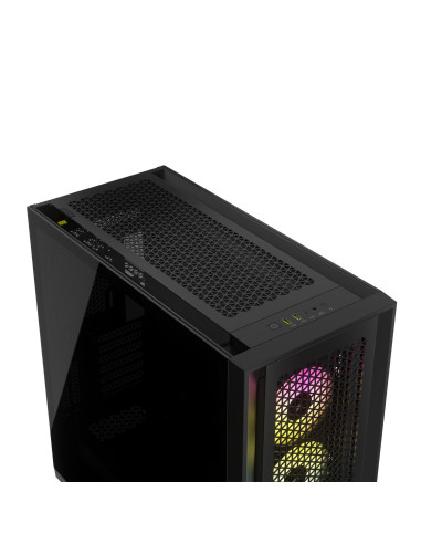CARCASA Corsair iCUE 5000D RGB AIRFLOW Mid-Tower Case, Black -