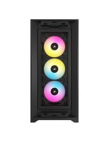 CARCASA Corsair iCUE 5000D RGB AIRFLOW Mid-Tower Case, Black -