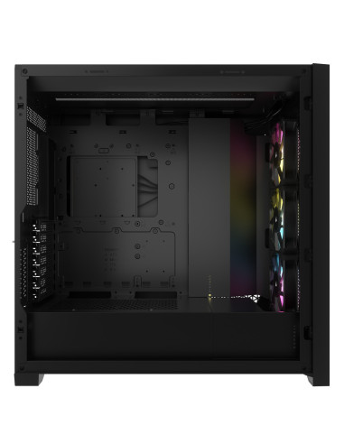 CARCASA Corsair iCUE 5000D RGB AIRFLOW Mid-Tower Case, Black -