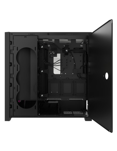 CARCASA Corsair iCUE 5000D RGB AIRFLOW Mid-Tower Case, Black -