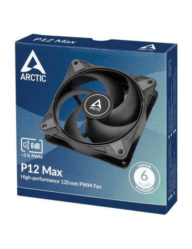 VENTILATOR ARCTIC PC P12 Max, 120x120x25mm, dual ball
